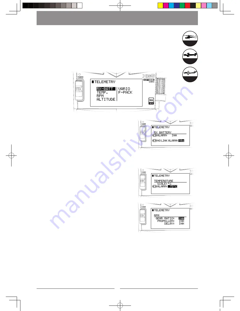 JR ProPo XG6 Operation Manual Download Page 60