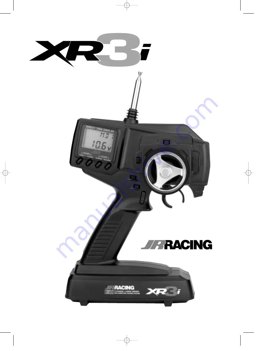 JR Racing XR3i Quick Start Setup Download Page 1