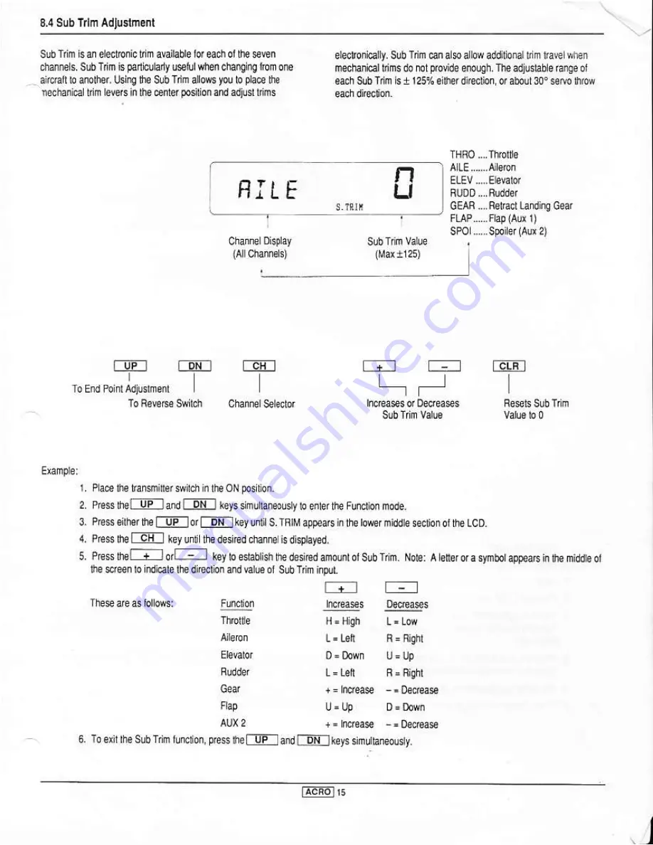 JR x-347 Instruction Manual Download Page 17