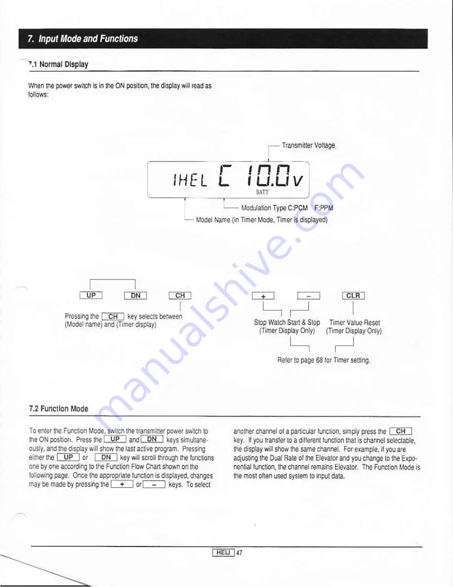 JR x-347 Instruction Manual Download Page 49