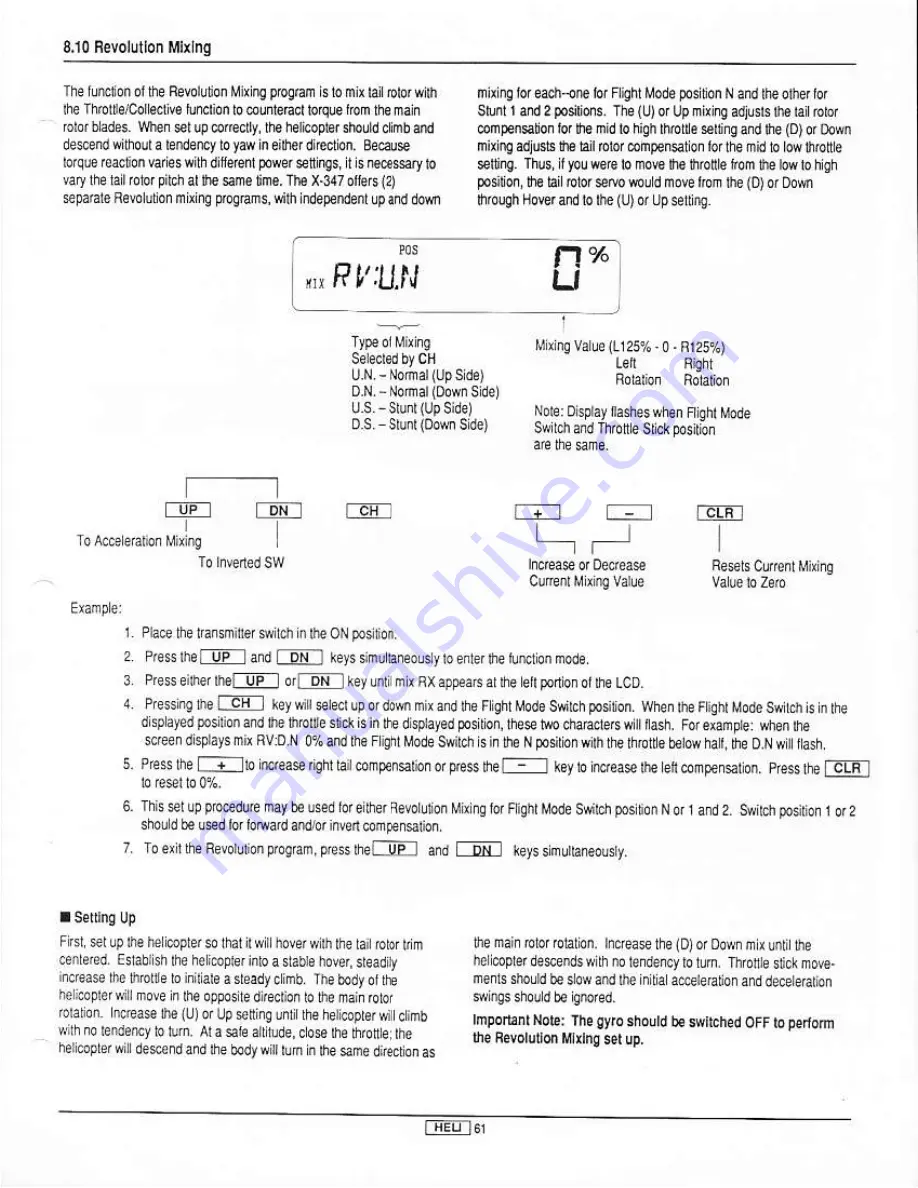 JR x-347 Instruction Manual Download Page 63