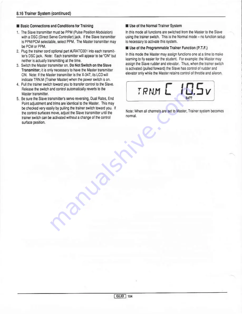 JR x-347 Instruction Manual Download Page 106