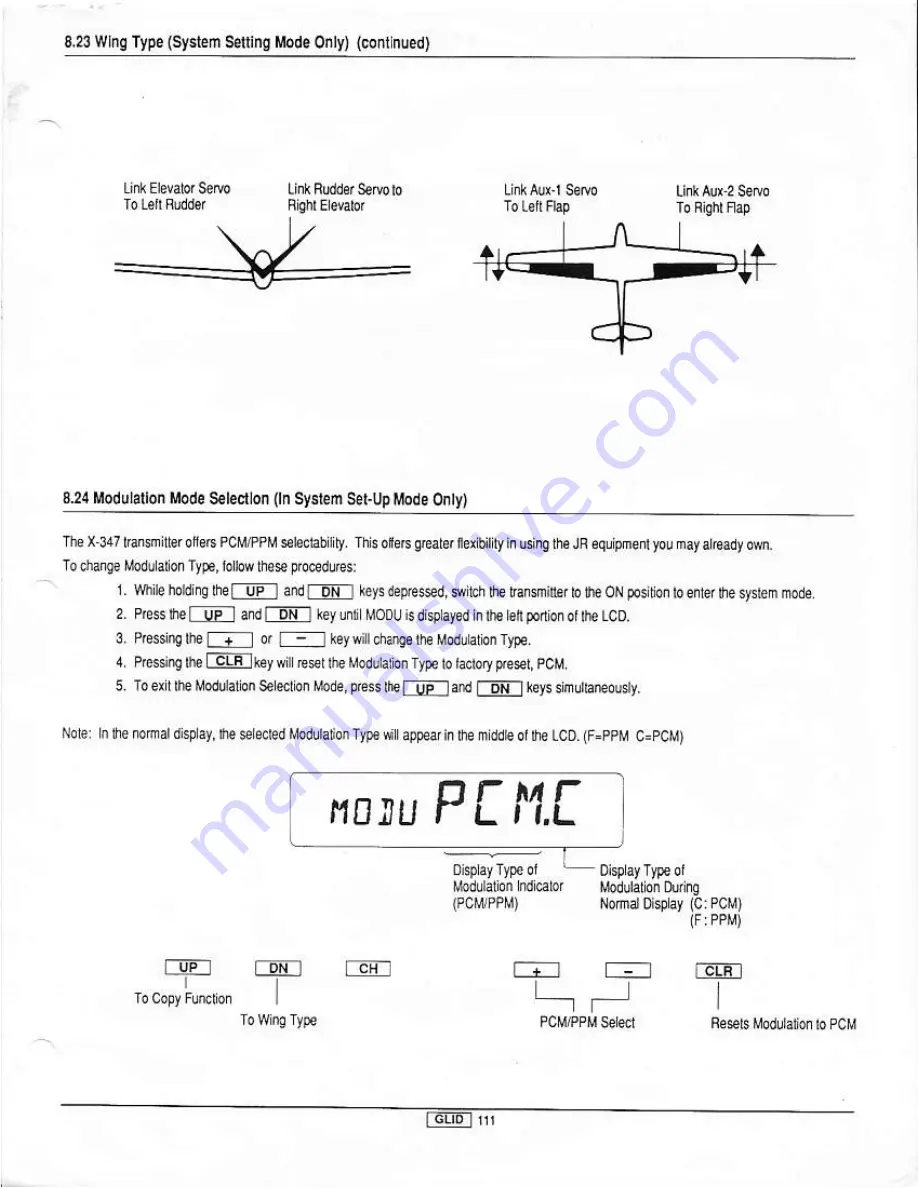 JR x-347 Instruction Manual Download Page 113