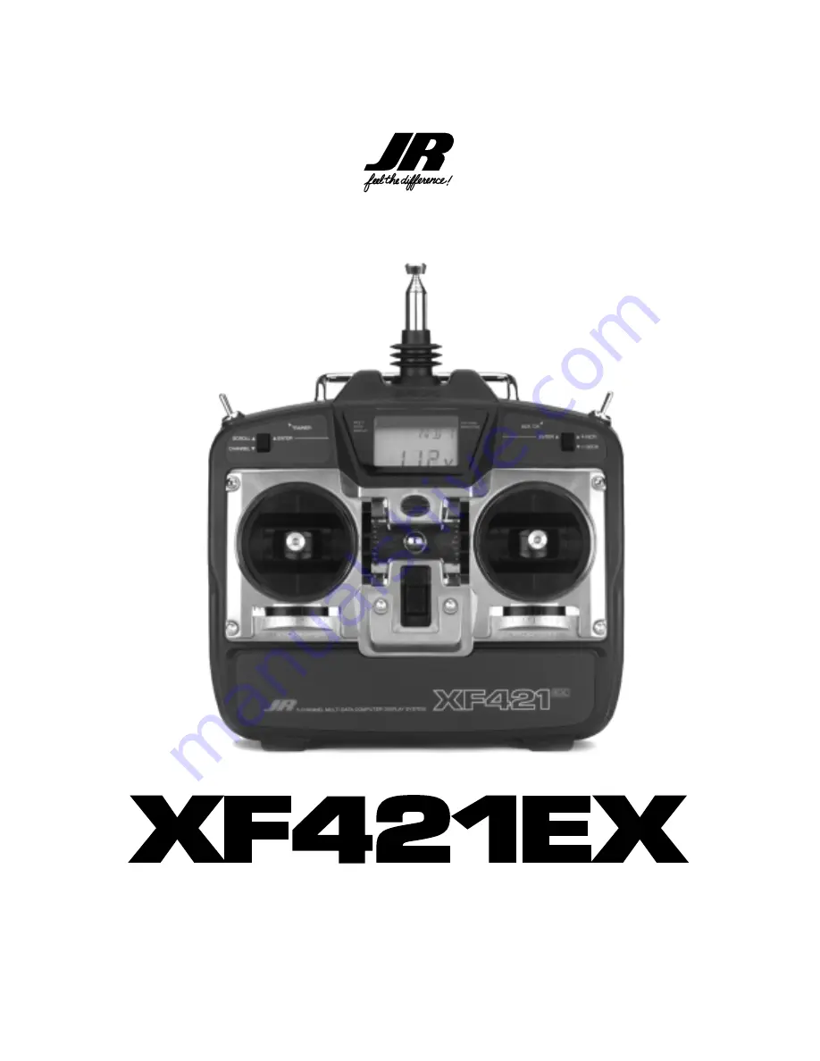 JR XF421EX Manual Download Page 1