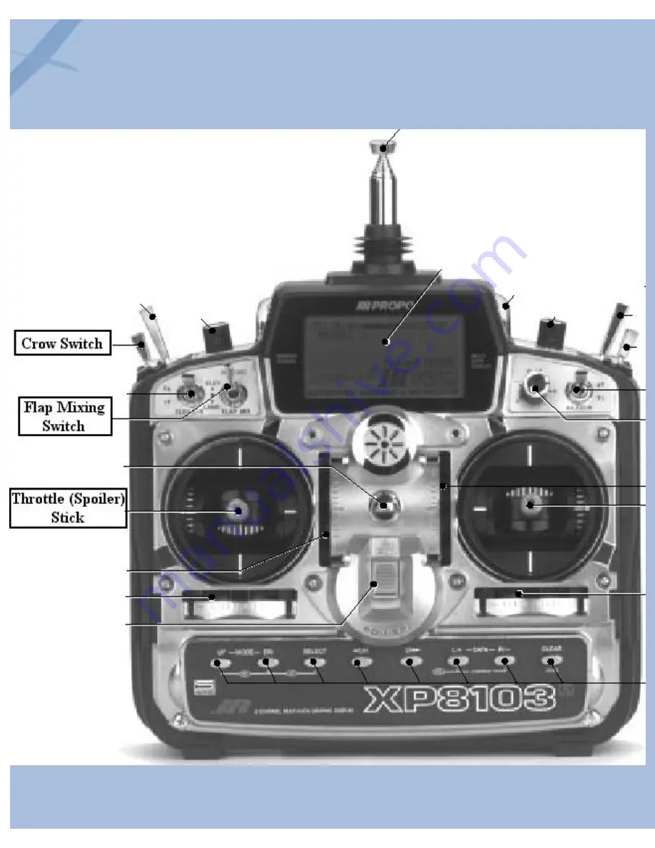 JR XP810-3 Manual Download Page 3