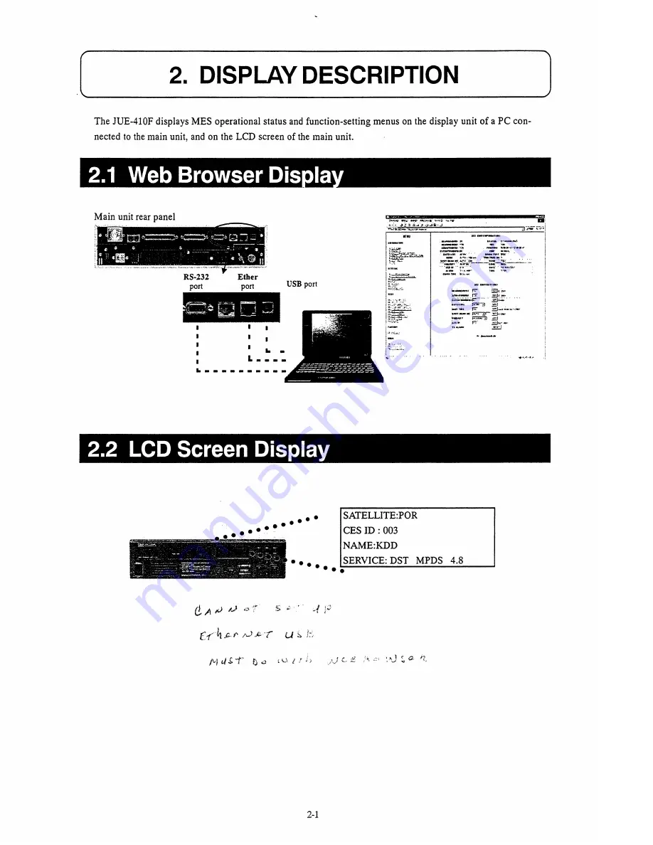 JRC Fleet F77 Operation Manual Download Page 11