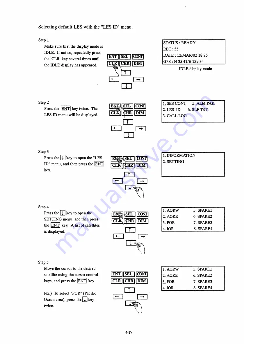 JRC Fleet F77 Operation Manual Download Page 29