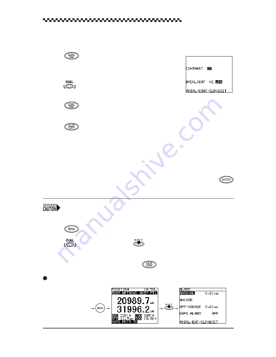 JRC J-NAV 500 Instruction Manual Download Page 40