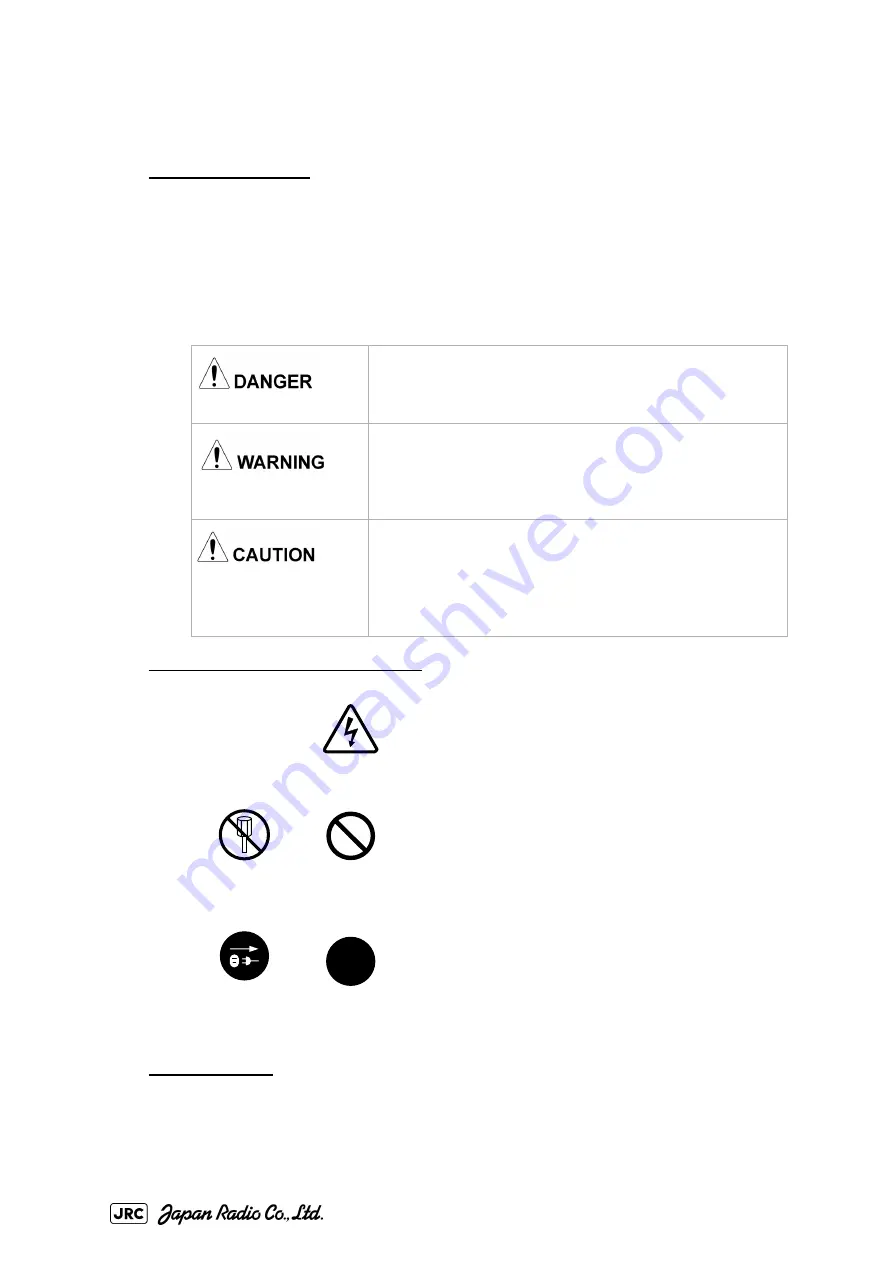 JRC JMA-7110-6XA Instruction Manual Download Page 8