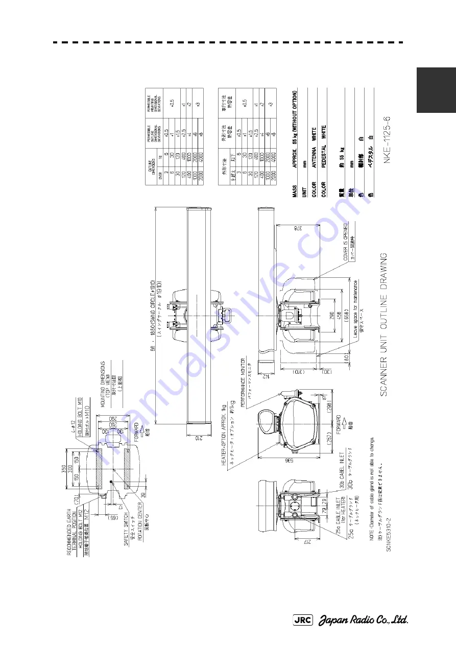 JRC JMA-7110-6XA Instruction Manual Download Page 59