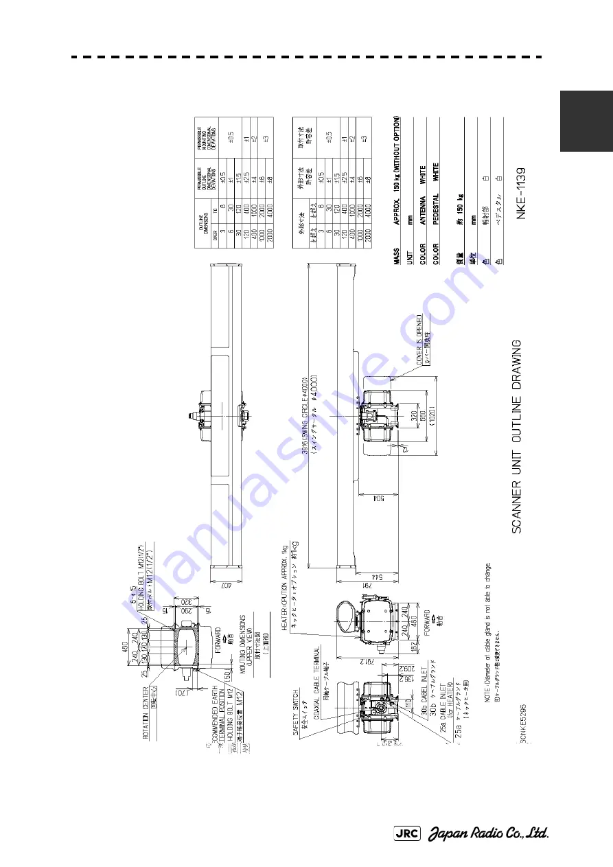 JRC JMA-9110-6XA Instruction Manual Download Page 53