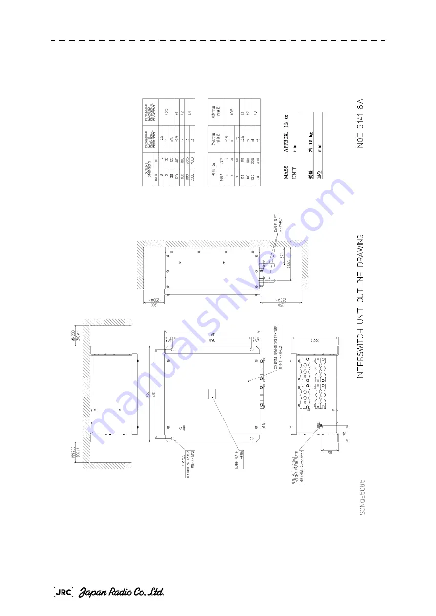 JRC JMA-9110-6XA Instruction Manual Download Page 70