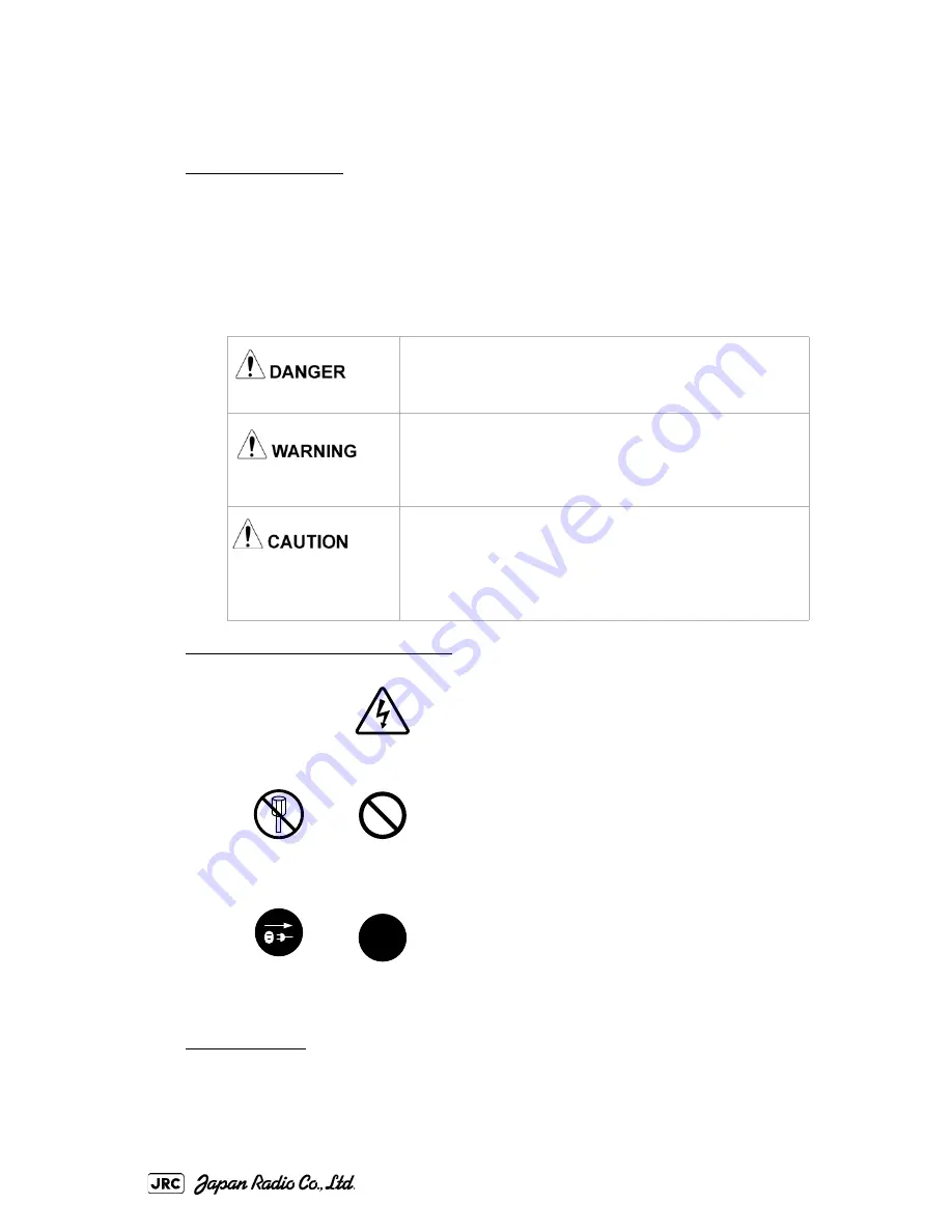 JRC JMA-9172-SA Instruction Manual Download Page 8