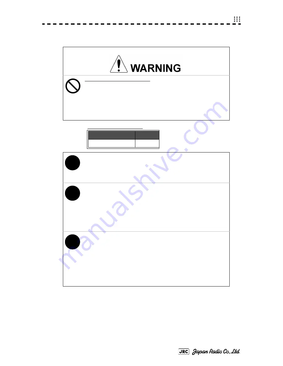 JRC JMA-9172-SA Instruction Manual Download Page 11