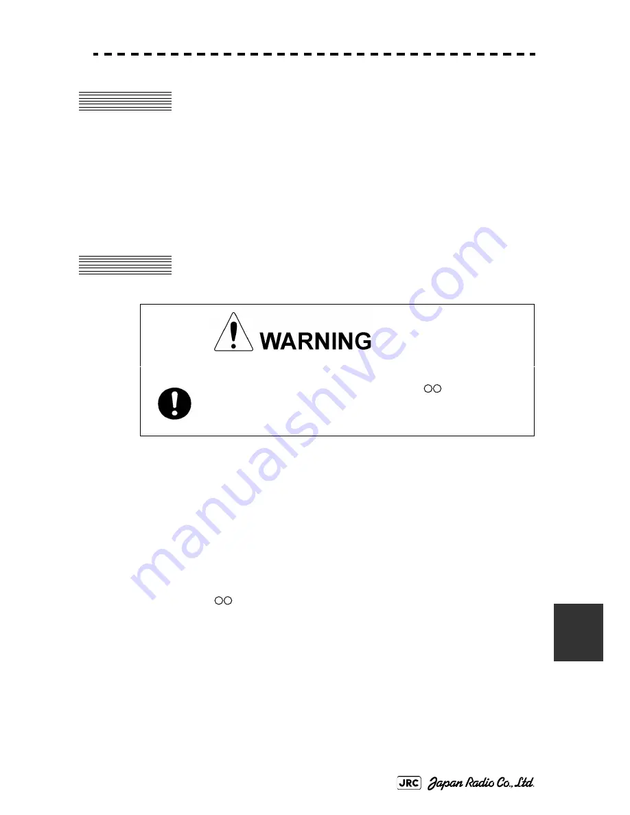 JRC JMA-9172-SA Instruction Manual Download Page 415