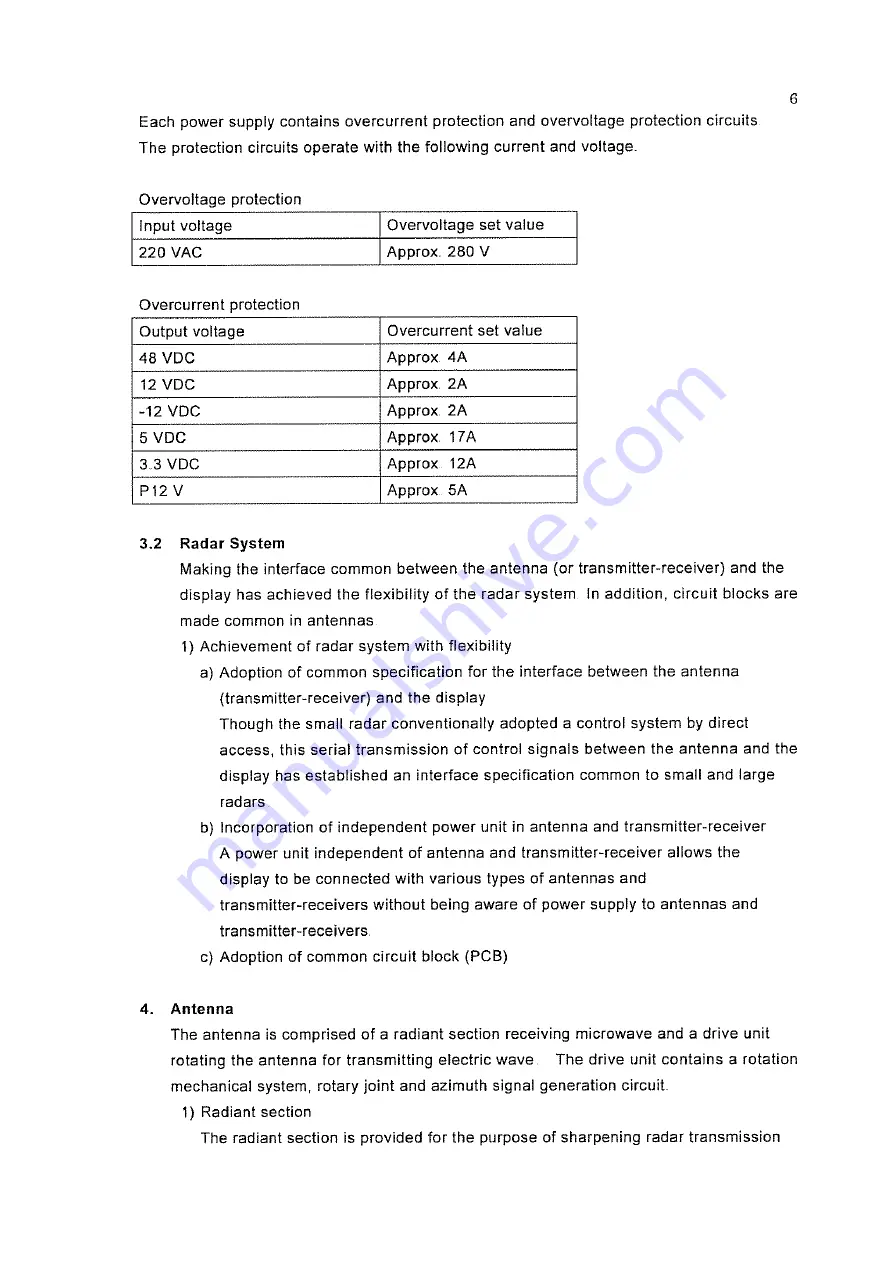 JRC JMA-9900 Series Service Manual Download Page 10