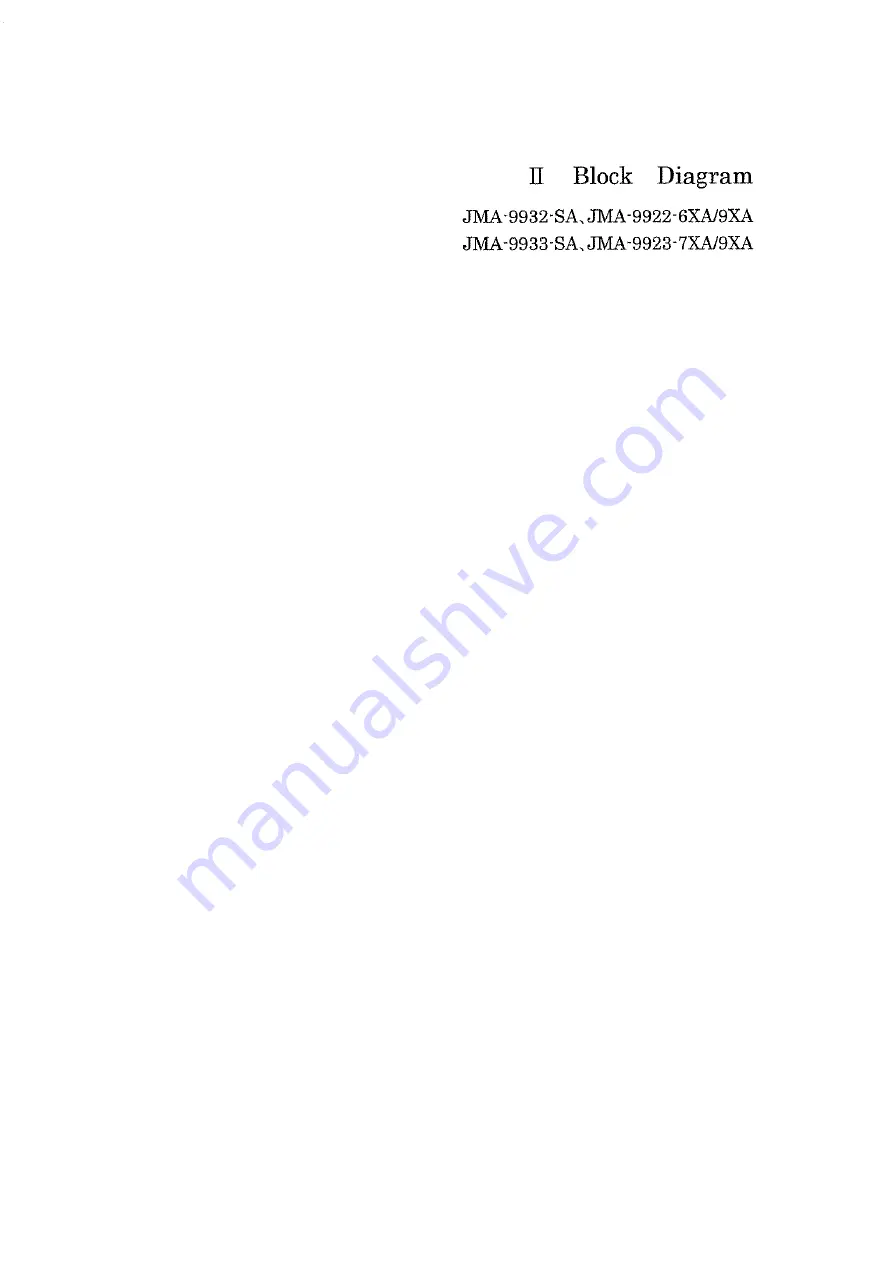 JRC JMA-9900 Series Service Manual Download Page 33