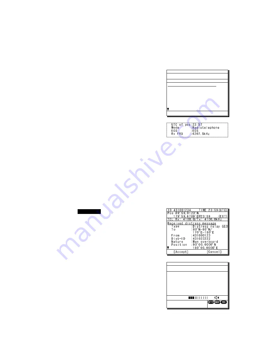 JRC JSS-2250 Instruction Manual Download Page 123