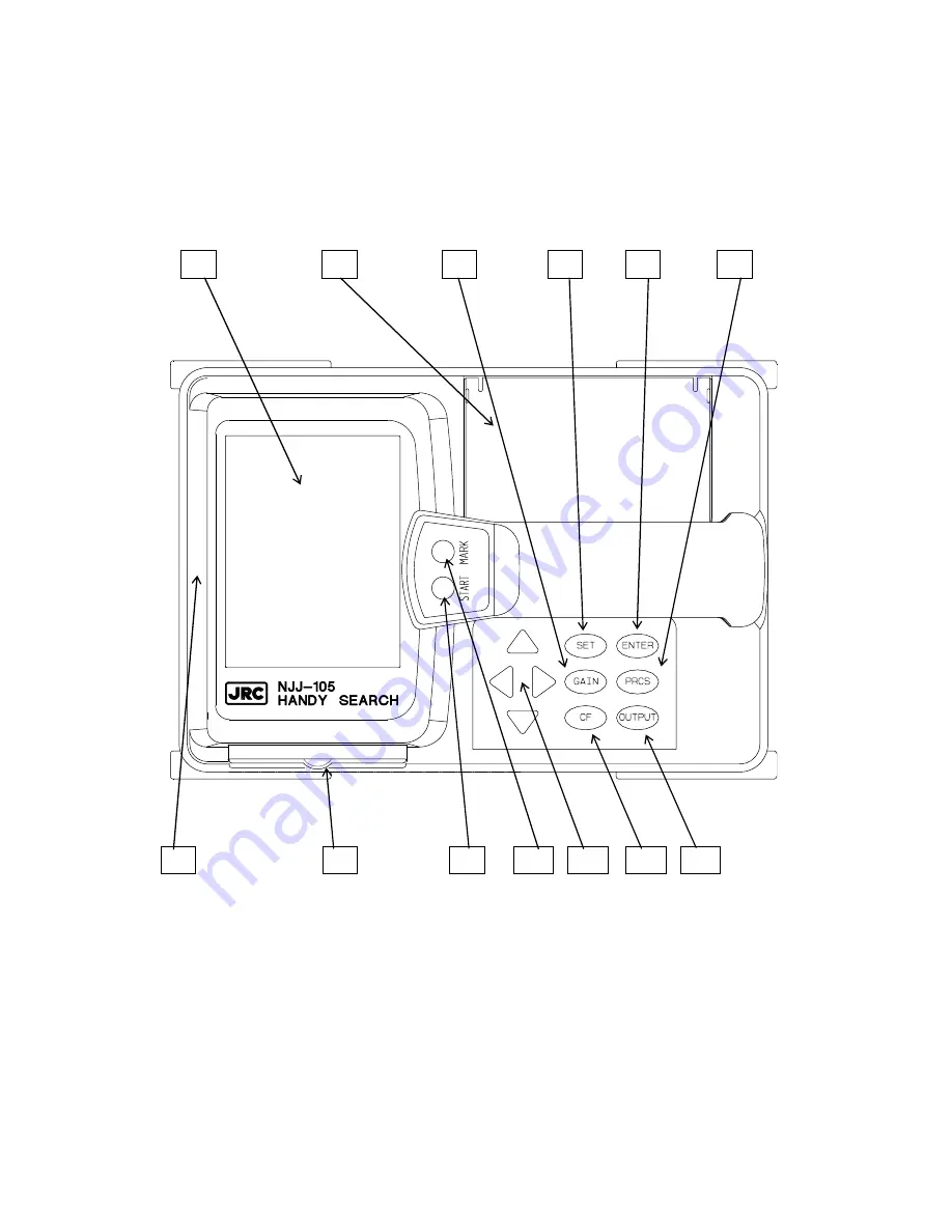 JRC NJJ-105 Handy Search Скачать руководство пользователя страница 19