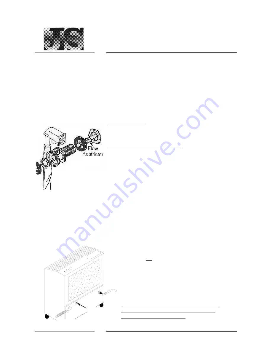 JS Humidifiers HumEvap Installation Instructions Manual Download Page 10