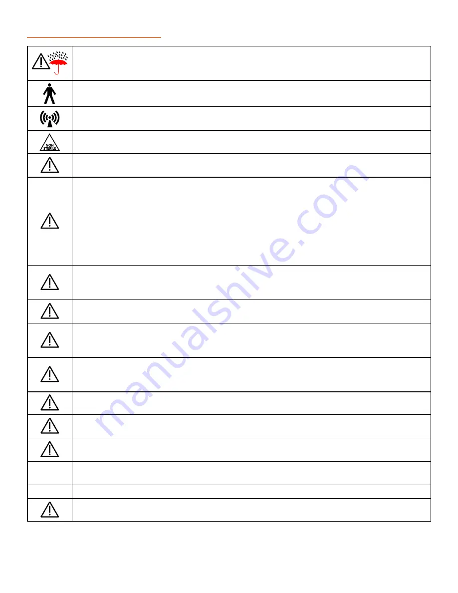 JTECH Medical COMMANDER ECHO Manual Download Page 10