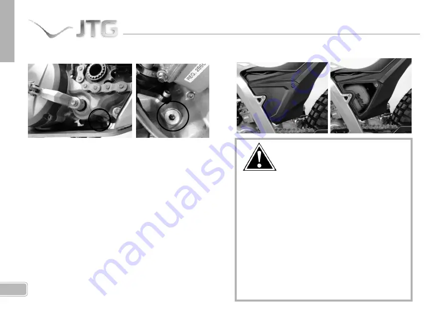 JTG JT250 2012 Скачать руководство пользователя страница 22