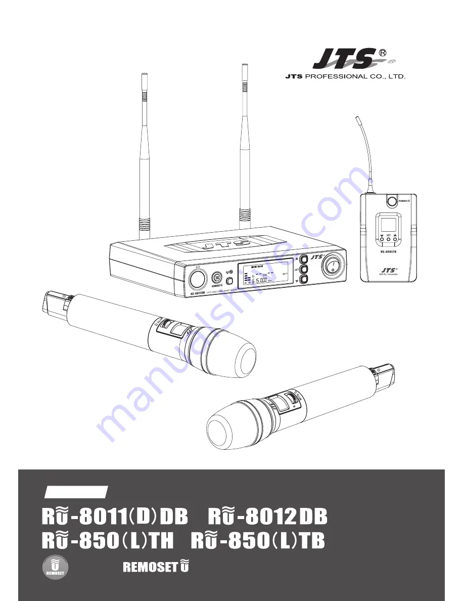 JTS CM-125i Instruction Manual Download Page 2