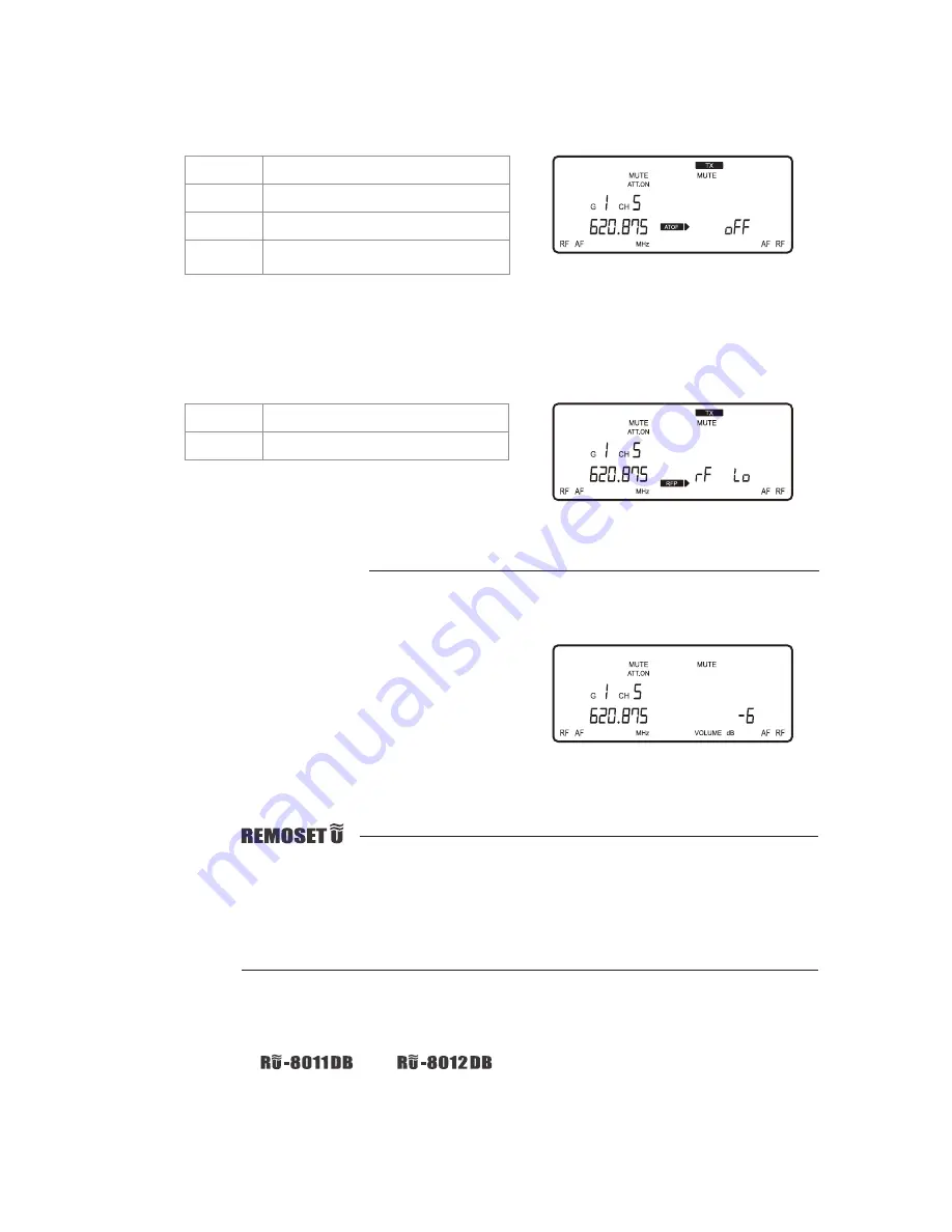 JTS CM-125i Instruction Manual Download Page 36