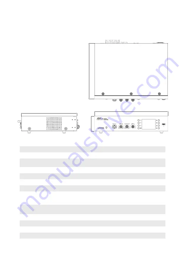 JTS CS-120 Series Manual Download Page 54