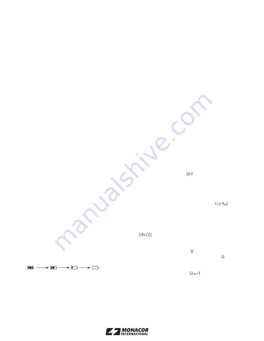 JTS PT-950B/2 Instruction Manual Download Page 15