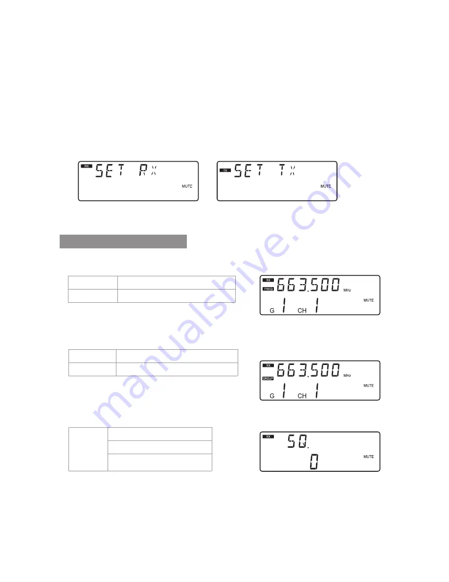 JTS RU-901G3 Instruction Manual Download Page 22