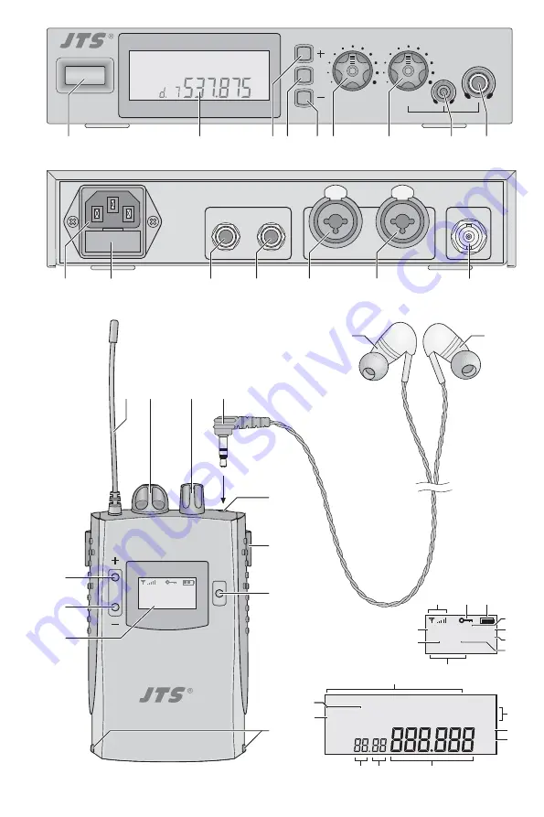 JTS SIEM-111/5 Instruction Manual Download Page 3