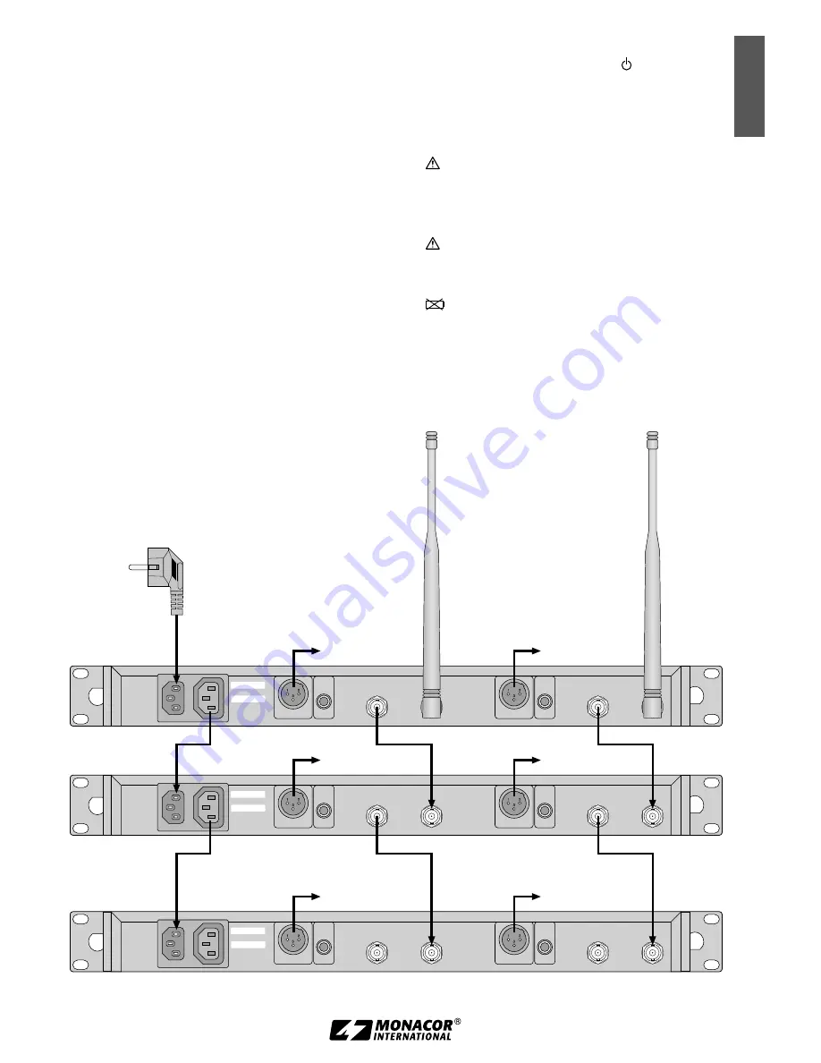 JTS UF-20R/5 Instruction Manual Download Page 7