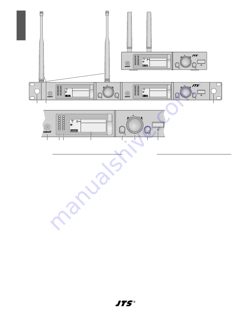 JTS UF-20R/5 Instruction Manual Download Page 34