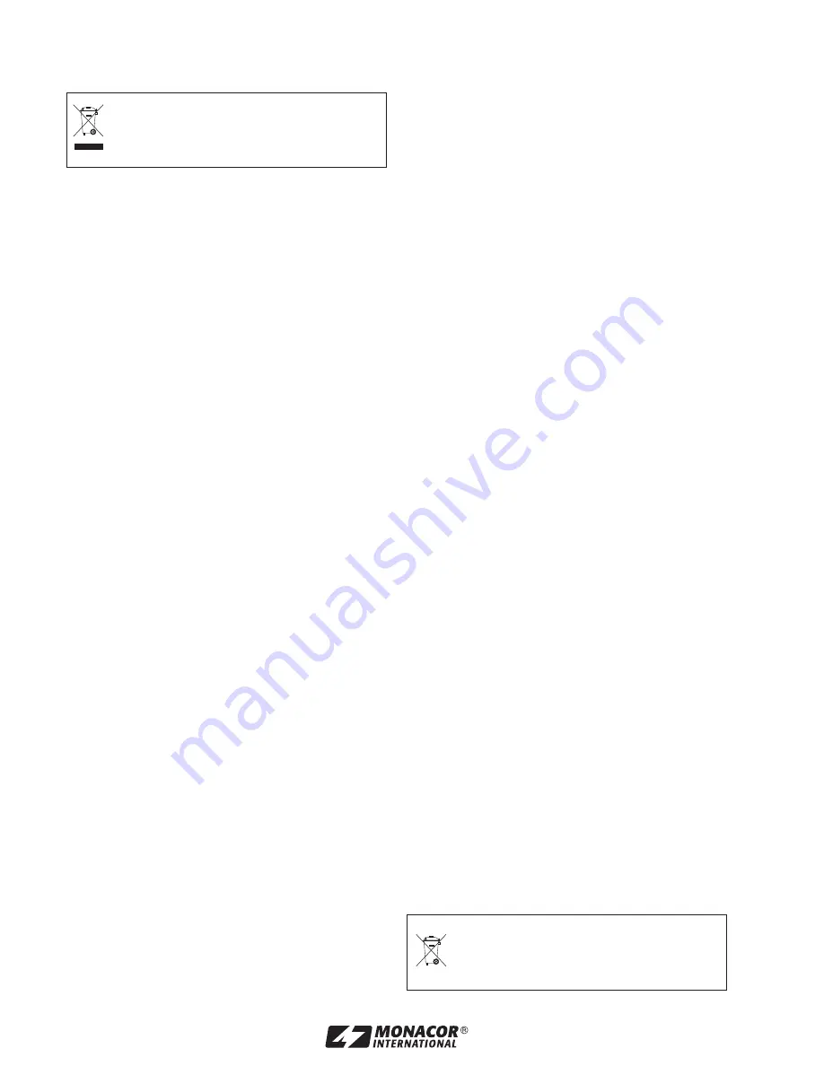 JTS UR-816 DSET/1 Instruction Manual Download Page 5