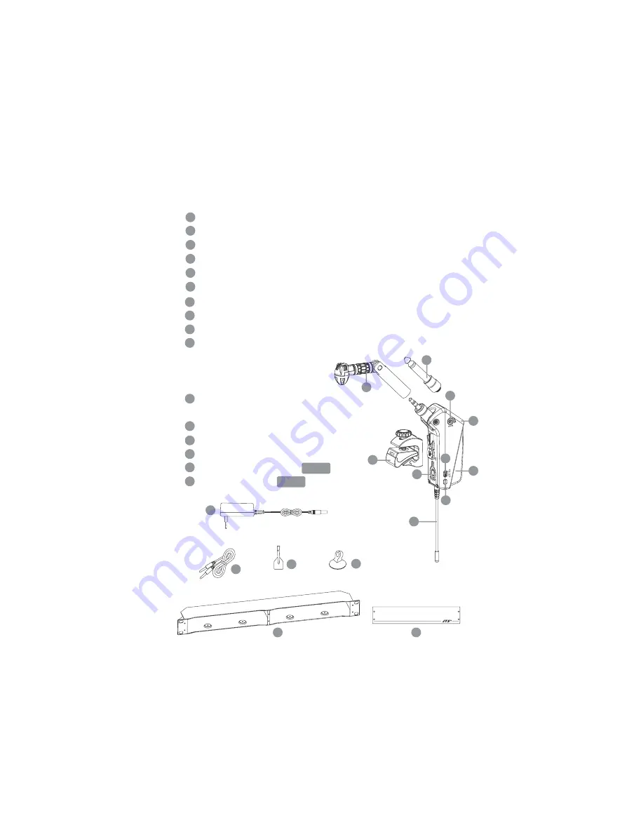 JTS UR-816D Instruction Manual Download Page 7