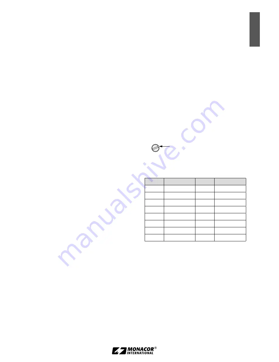 JTS US-8001D/1 Instruction Manual Download Page 5