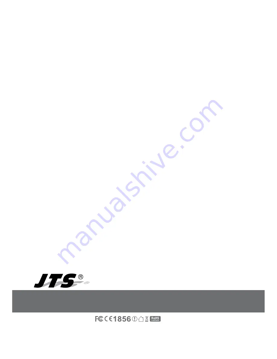 JTS US-8010 Instruction Manual Download Page 24