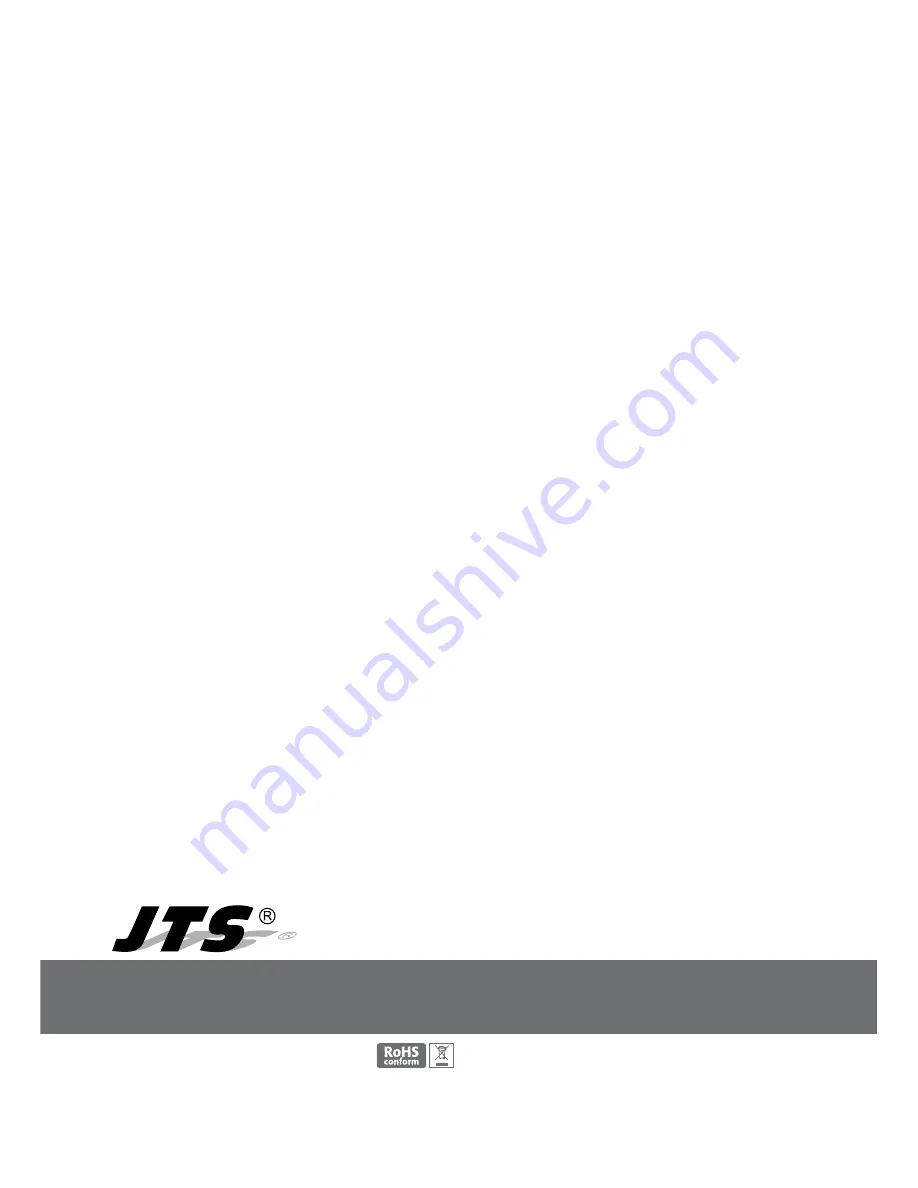 JTS US-9020D Pro Instruction Manual Download Page 26