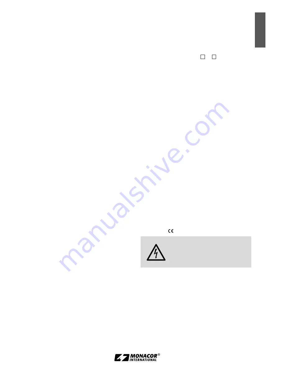 JTS US-902D/5 Instruction Manual Download Page 7