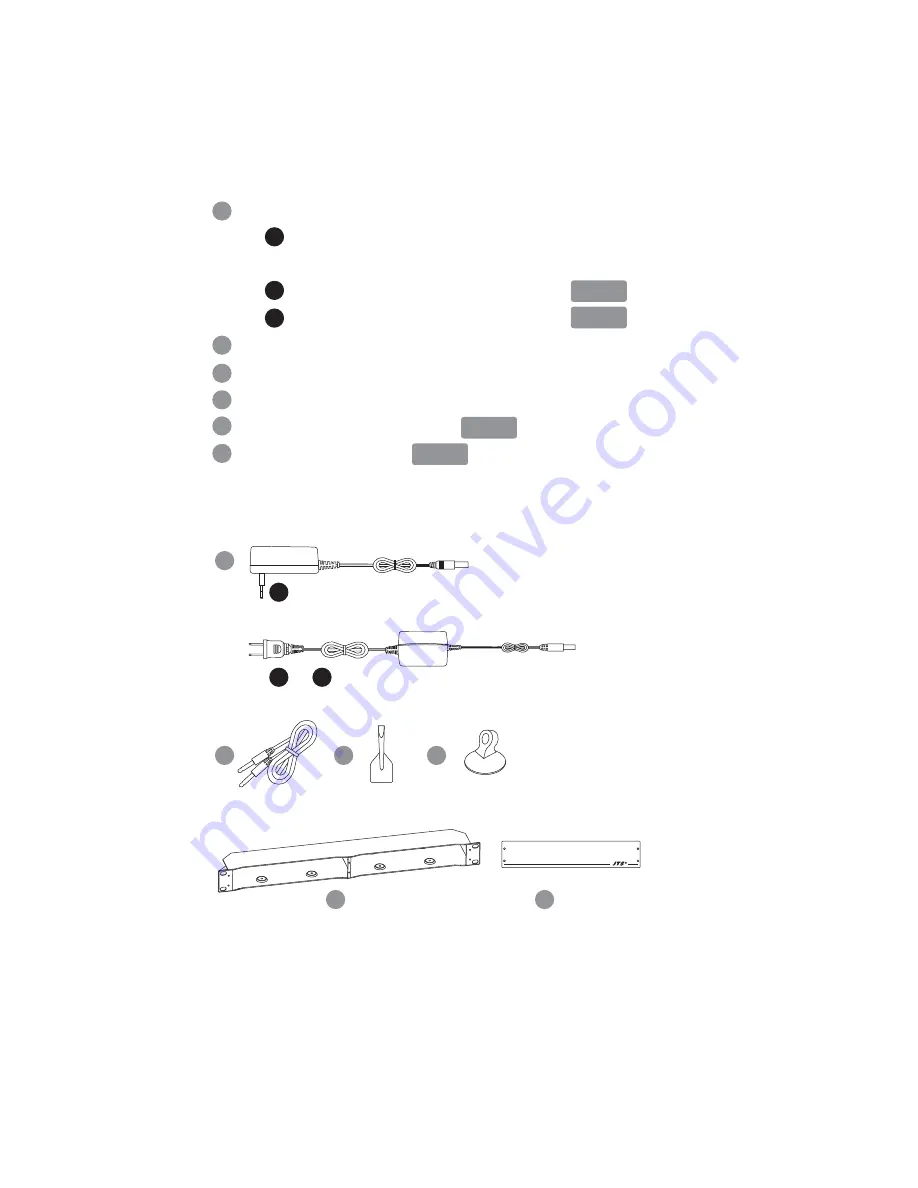 JTS UT-16GTP Instruction Manual Download Page 8