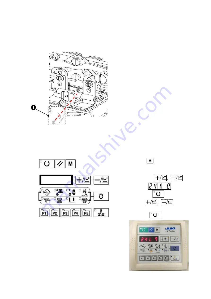 JUKI 72005824 Installation Manual Download Page 14