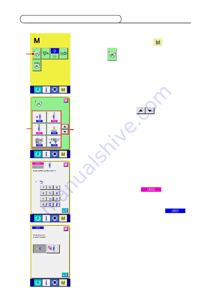 JUKI AB-1351 Instruction Manual Download Page 98