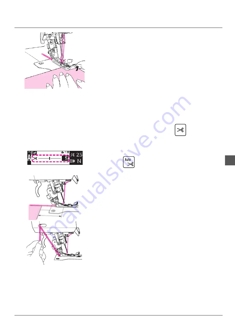 JUKI AKANE MO-3000QVP Instruction Manual Download Page 125