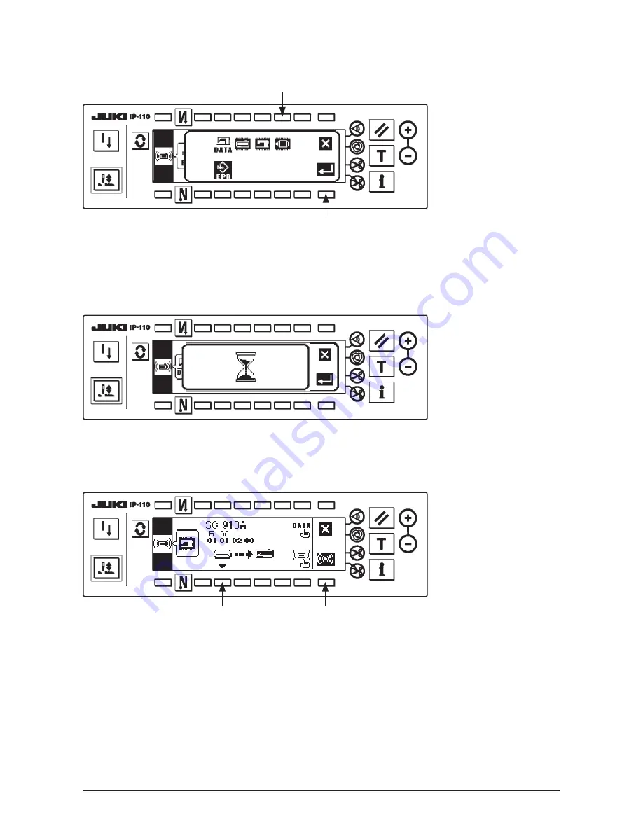 JUKI DLU-5494N-7/IP-110C Installation Manual Download Page 9