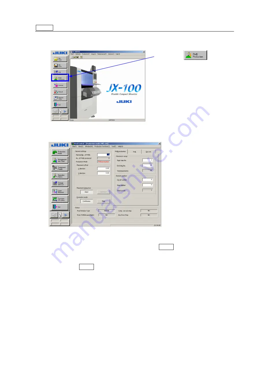 JUKI JX-100 Operation Manual Download Page 15