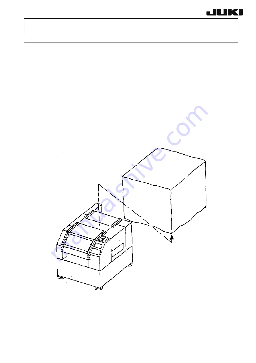 JUKI KE-2000 Series Installation Manual Download Page 8