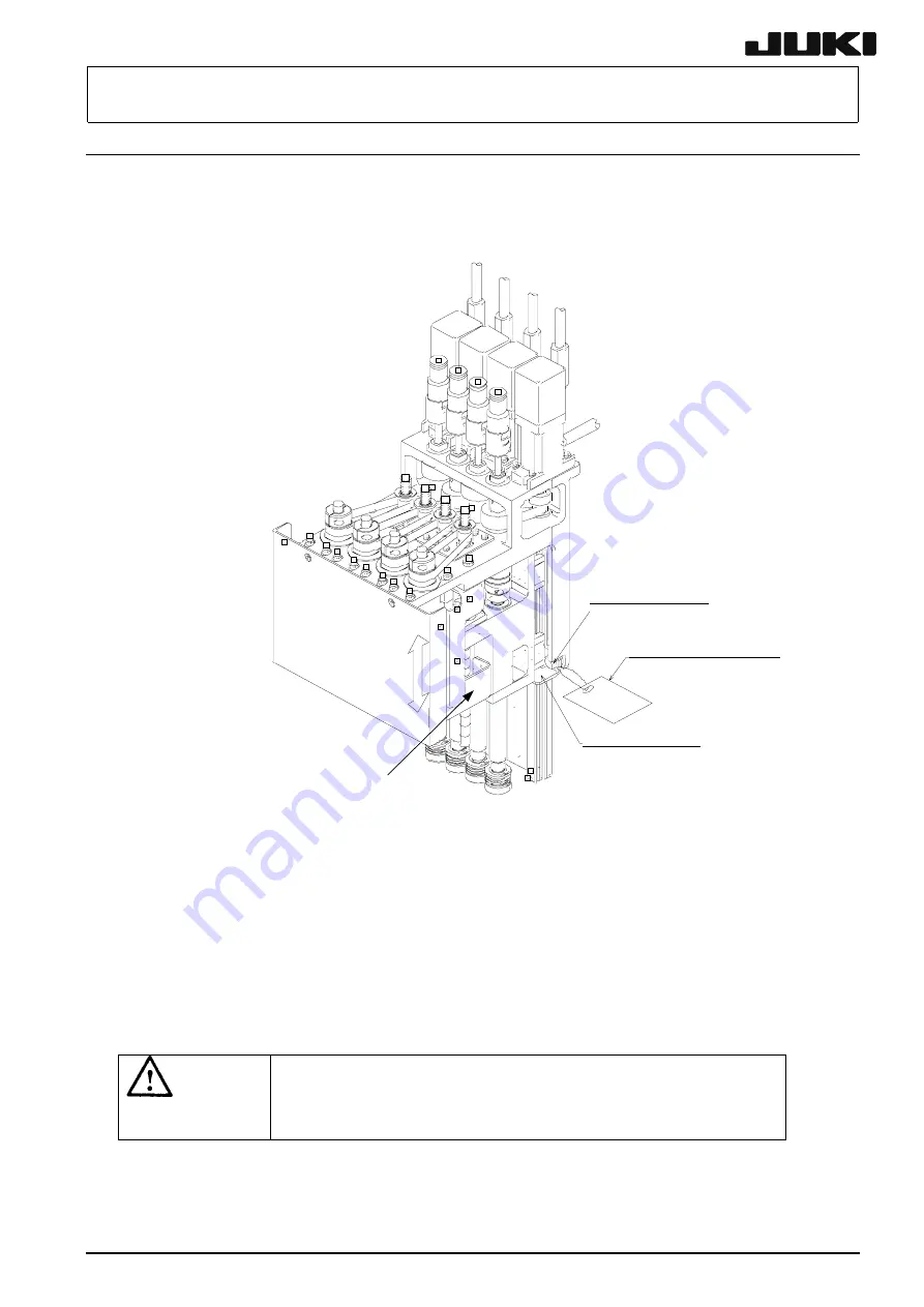 JUKI KE-2000 Series Installation Manual Download Page 22