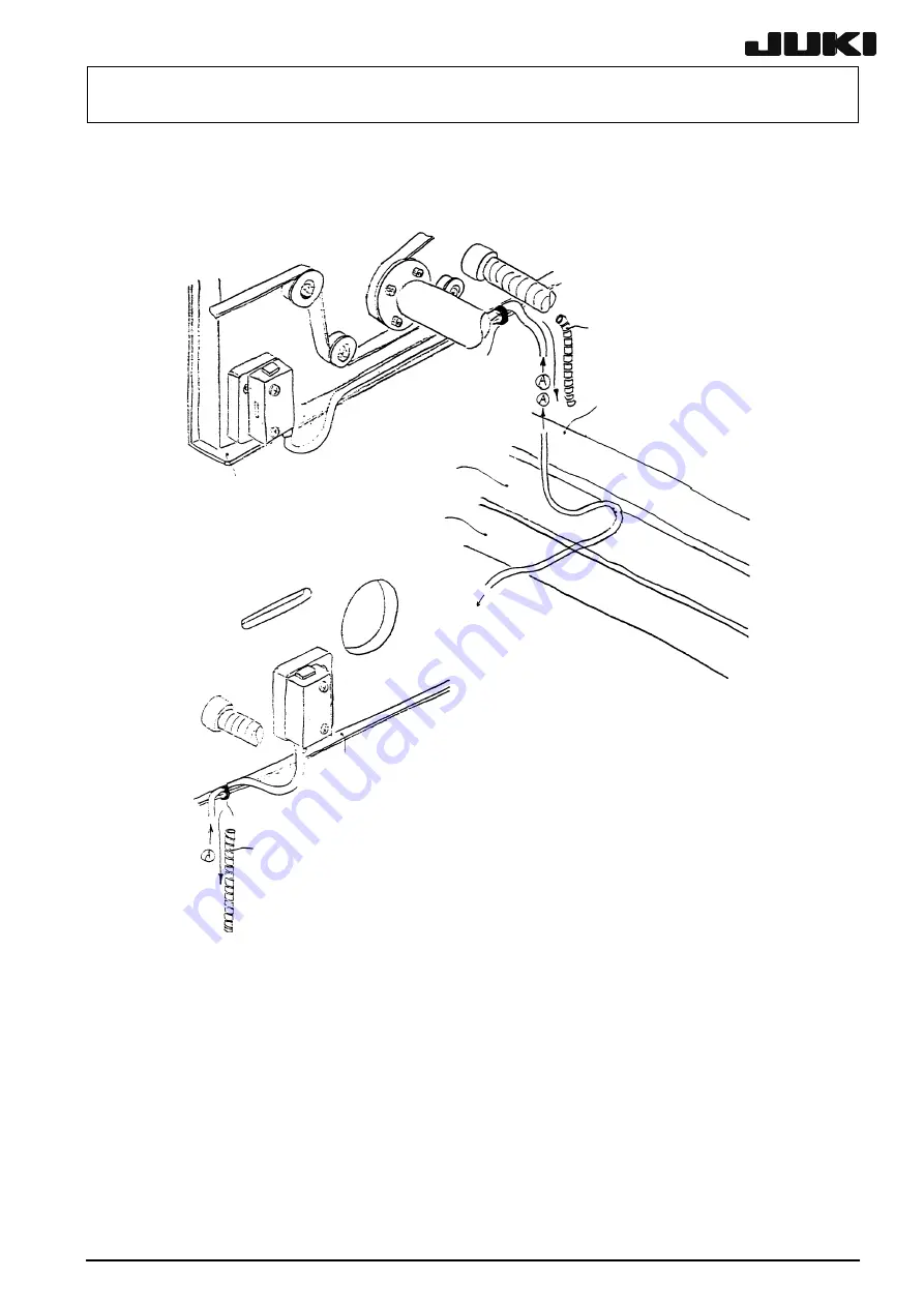 JUKI KE-2050 Maintenance Manual Download Page 277