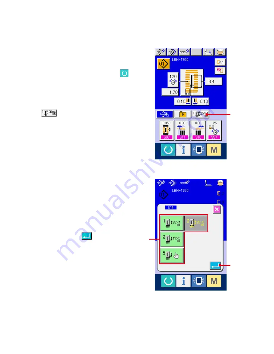 JUKI LBH-1790 Series Instruction Manual Download Page 19